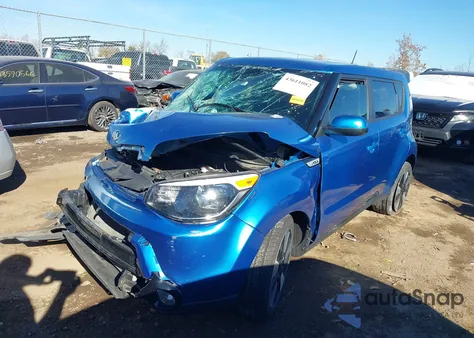 2016 Kia Soul + from USA, damaged, VIN KNDJP3A54G7396818